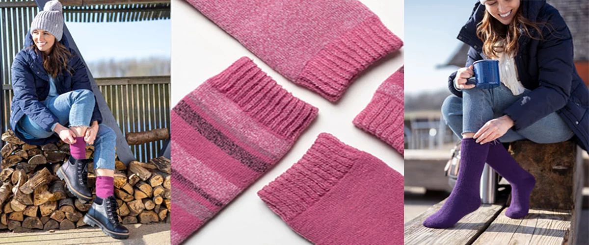 Thermal Socks To Help With Reynaud's Syndrome & Cold Feet Relief...