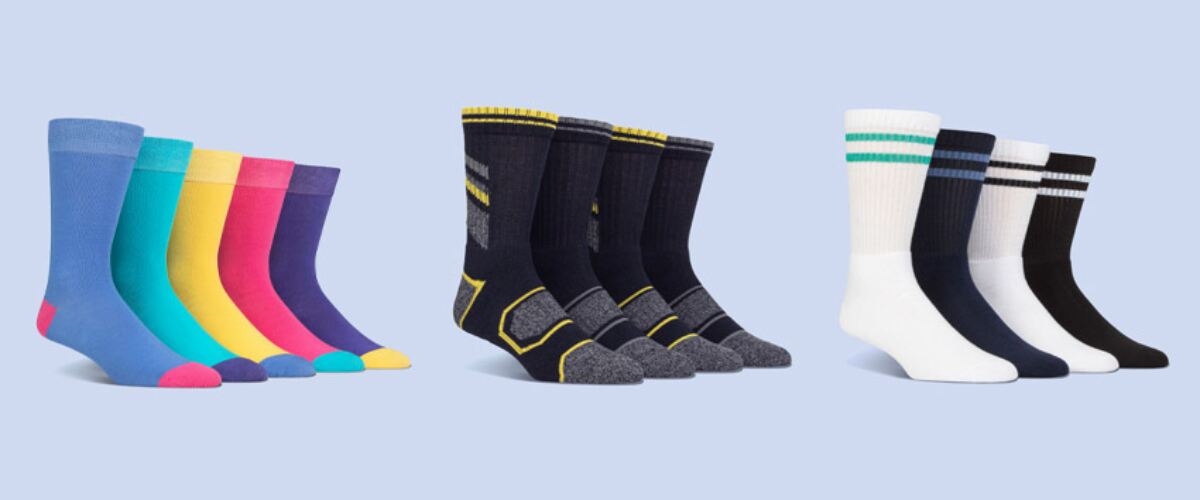 Best Sock Styles For Trainers, Shoes And Boots.