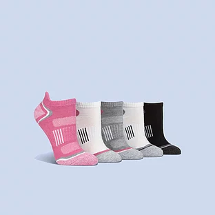 BVOFAR 6 Pairs Women's Athletic No Show Socks Low Cut Non Slip Ankle Socks Soft Comfy Thin Socks Summer Breathable Cotton Socks