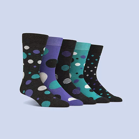 Charcoal / Purple