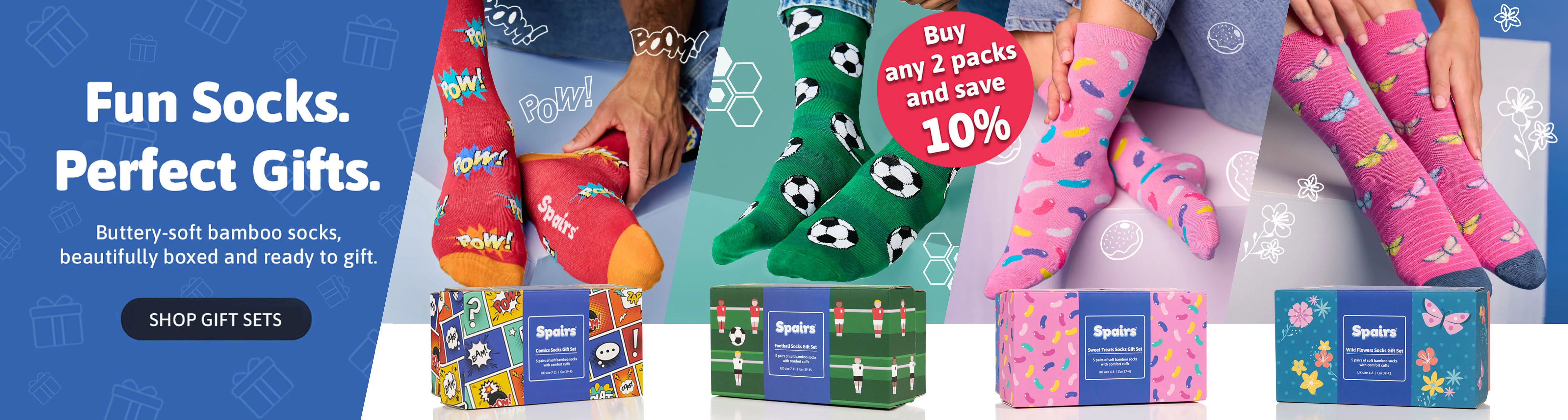 Multipack Socks, Underwear & Bamboo Clothing | Spairs - Item 1