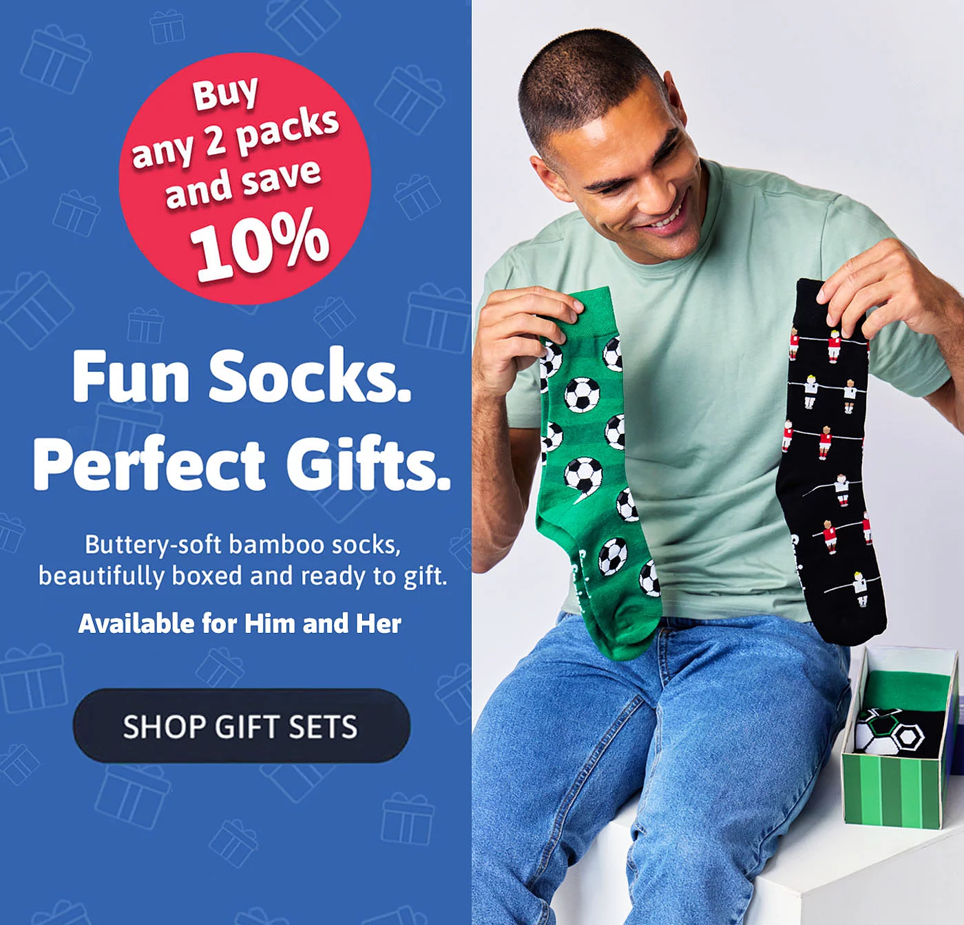 Multipack Socks, Underwear & Bamboo Clothing | Spairs - Item 1